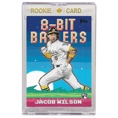 Jacob Wilson Oakland Athletics 2025 Topps 8 Bit Ballers # 24