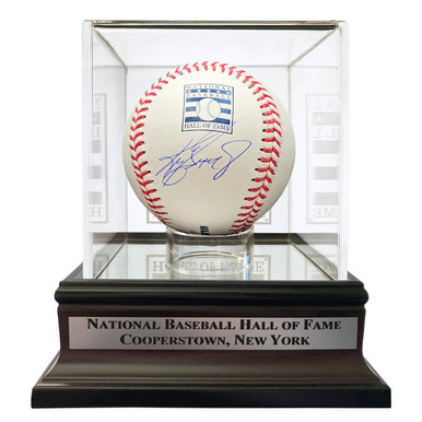 MLB ケングリフィーJr フォト サイン プレート Ken Griffey Jr. Autographed Official MLB Baseball Seattle Mariners