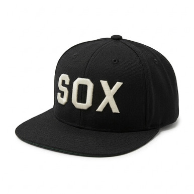 Men's American Needle Baltimore Black Sox Dark Grey Cooperstown