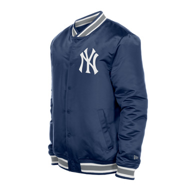 Men's New Era New York Yankees Classic Navy Satin Jacket