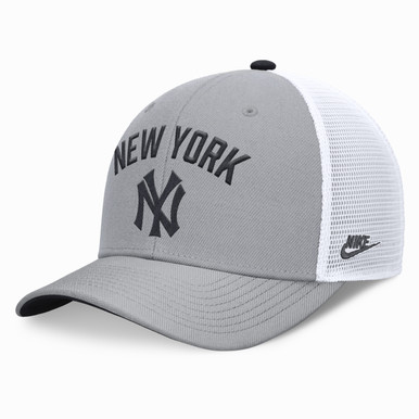 Men's Nike New York Yankees Cooperstown Collection Grey and White
