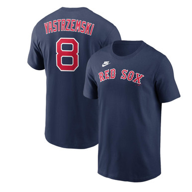 MLB テッド ウイリアムズ / オフィシャルTシャツ Rソックス 背番号9 Men's Nike Carl Yastrzemski Boston Red Sox Cooperstown Collection