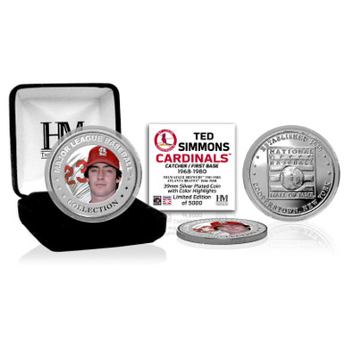 Highland Mint Scott Rolen St. Louis Cardinals Hall of Fame Class of 2023  Silver Plated Coin Card