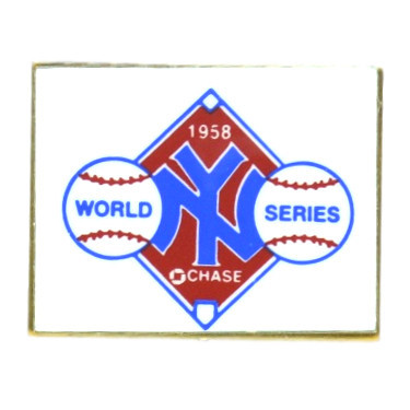 New York Yankees 1928 World Series Champions Logo Stadium Chase Pin