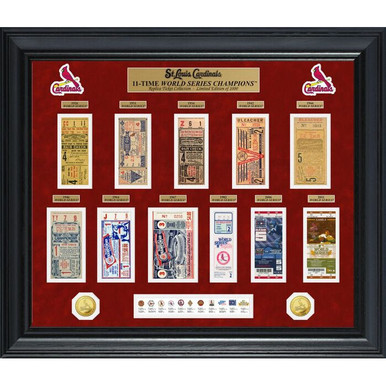 The Highland Mint | Miami Marlins World Series Deluxe Gold Coin & Ticket Collection