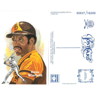 Perez-Steele Robin Yount Limited Edition Postcard