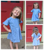 Girl's Garden Party Dress Pattern 