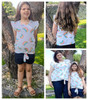 Kid's Tie Front Tee Pattern