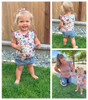Kid's Tie Front Tee Pattern 