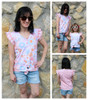 Women's Tie Front Tee Pattern