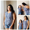 Women's Tie Front Tee Pattern 
