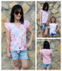 Women's Tie Front Tee Pattern 