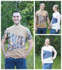 Adult Mix Tape Tee Pattern 