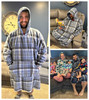 Adult Whistler Blanket Hoodie Pattern 