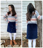 Girl's Cosette Skirt Pattern 