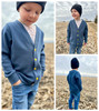 Kid's V-Neck Cardigan Pattern 