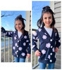 Kid's V-Neck Cardigan Pattern 