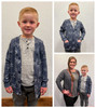 Kid's V-Neck Cardigan Pattern 