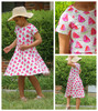 Girl's Raglan Dress Pattern