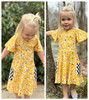 Girl's Raglan Dress Pattern 