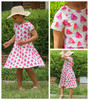 Girl's Raglan Dress Pattern 