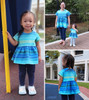 Girl's Babydoll Raglan Pattern 