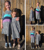 Rainbow Swing Dress Pattern 
