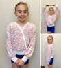 Girl's Crossover Cardigan Set Pattern 