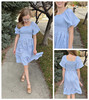 Girl's Rosebud Shirred Dress Pattern 