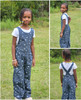 Poplar Wide Leg Overalls Pattern Poplar Wide Leg Overalls Pattern