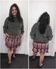 Women's Button-Up Skirt Pattern 