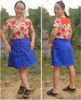 Women's Button-Up Skirt Pattern 