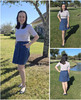 Women's Button-Up Skirt Pattern 