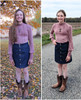 Women's Button-Up Skirt Pattern 