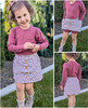 Girl's Button-Up Skirt Pattern 