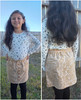 Girl's Button-Up Skirt Pattern 
