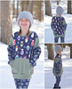 Kid's Color Pop Hoodie Pattern 