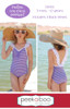 Malibu One-Piece Swimsuit Pattern 