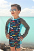 Hang Ten Rash Guard Pattern