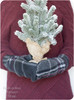 Mistletoe Mittens Pattern 