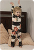Lullaby Line Zip Inseam Pajamas 