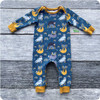 Lullaby Line Zip Inseam Pajamas 
