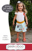 Spunky Girl's Skater Skirt Pattern 