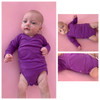 Lullaby Line Side Snap Bodysuit Pattern 