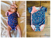 Lullaby Line Side Snap Bodysuit Pattern 