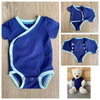 Lullaby Line Side Snap Bodysuit Pattern 