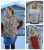 Women's Domino Dolman Tee Pattern 