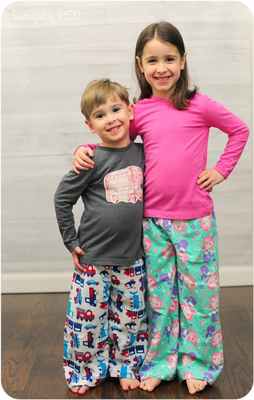 Pajama Party Pants Pattern - Peek-a-Boo Pattern Shop