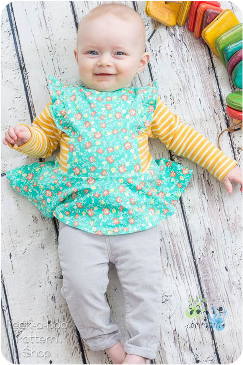 Mariposa Dress and Top Pattern for Girls | Sewing Pattern