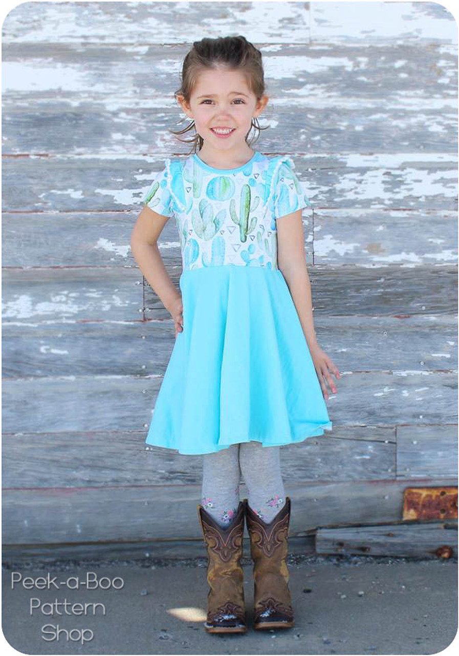 Mariposa Dress and Top Pattern for Girls | Sewing Pattern